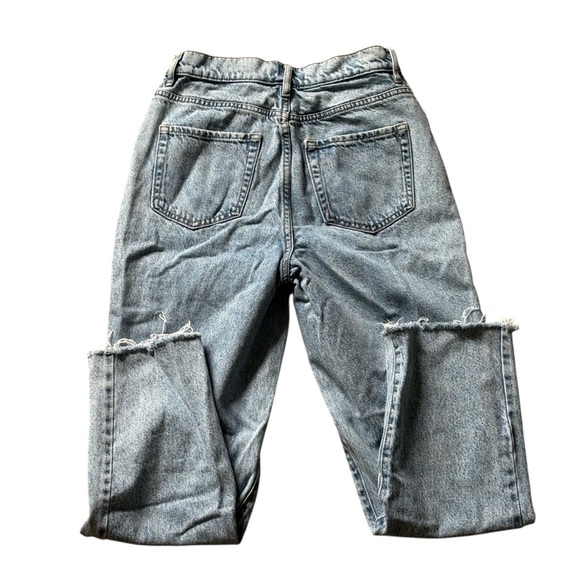 Pacsun Button Fly Jeans Size 26 High Rise Straight Denim Stretch - Picture 7 of 8